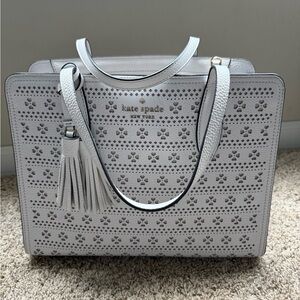 Kate Spade Gray Tote Bag